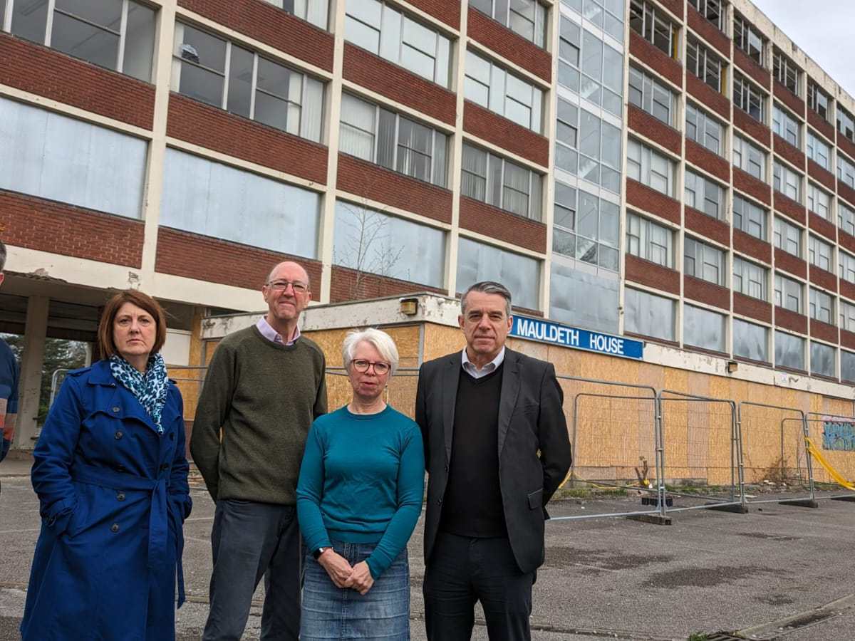 Jeff demands action on Mauldeth House site in Chorlton